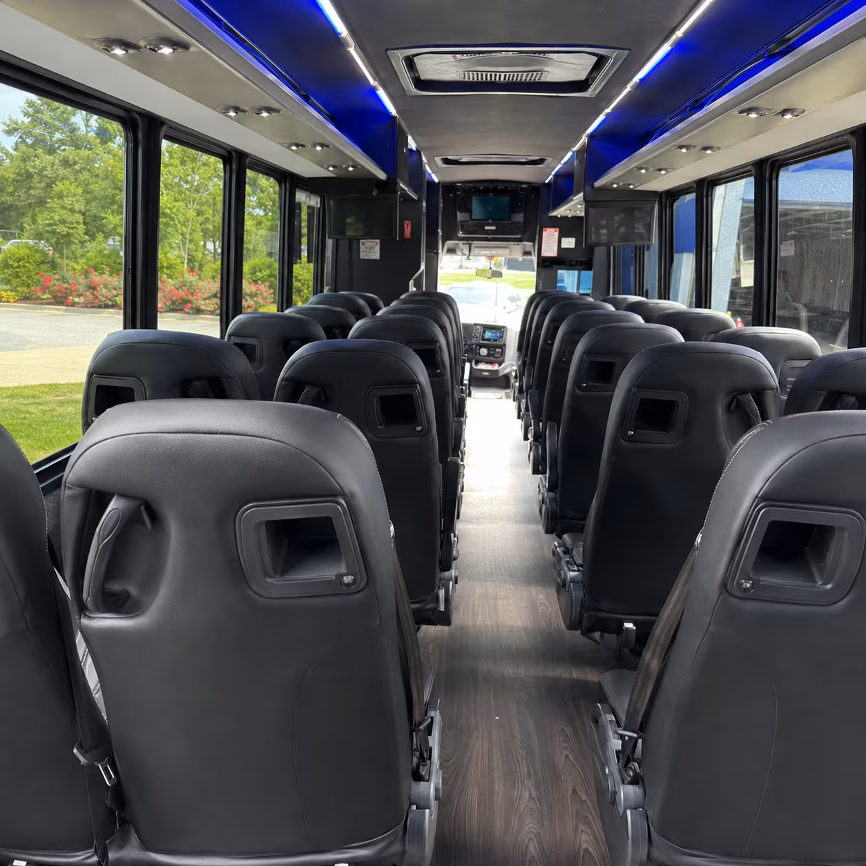 Maitland Airport Shuttle & Transportation party bus exterior