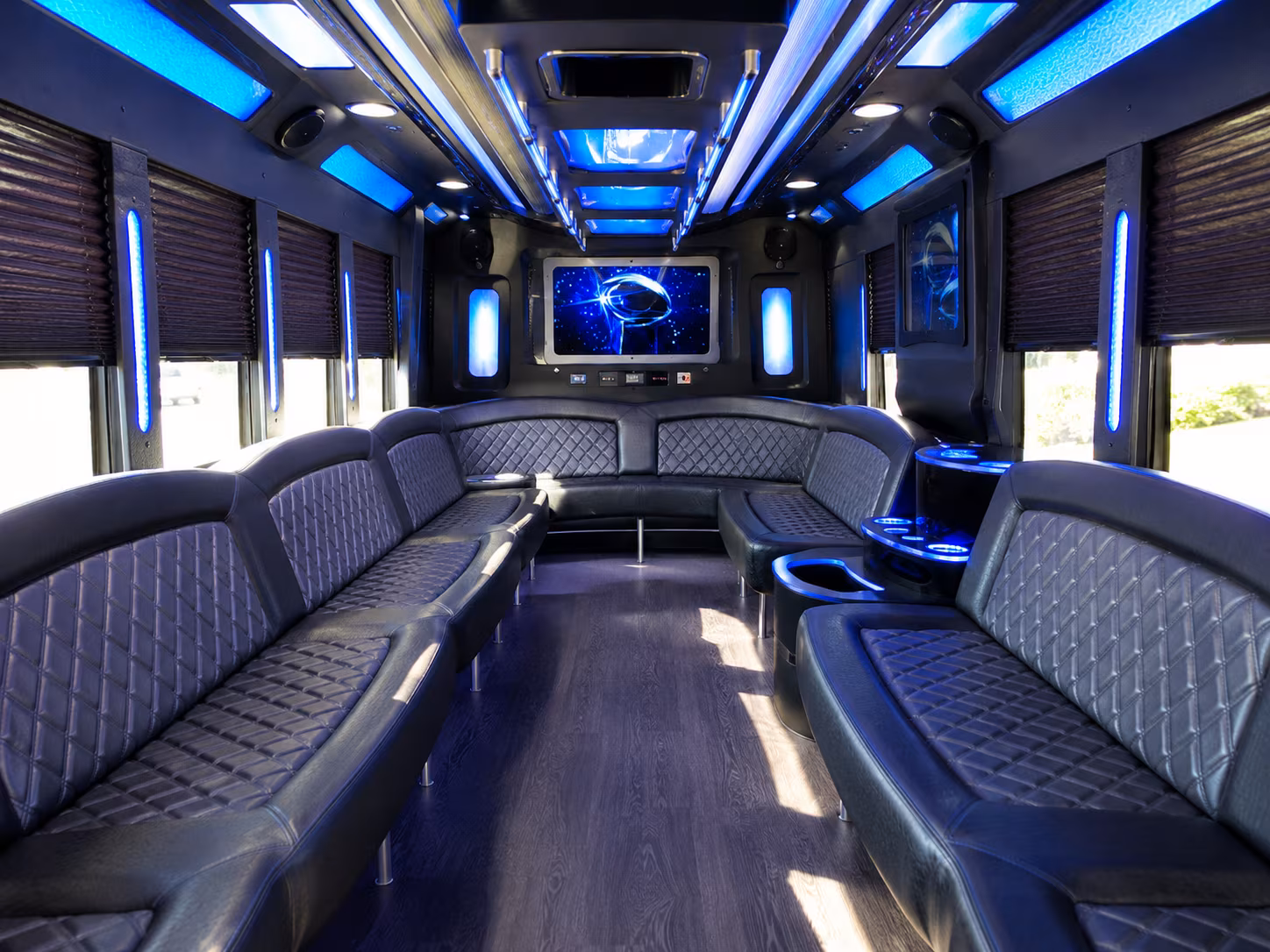 Maitland Concert & Music Festival Transportation party bus exterior