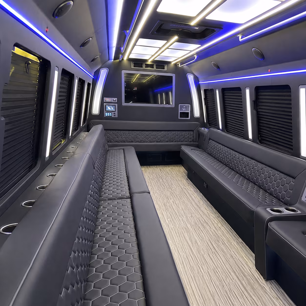 Maitland Concert & Music Festival Transportation party bus exterior