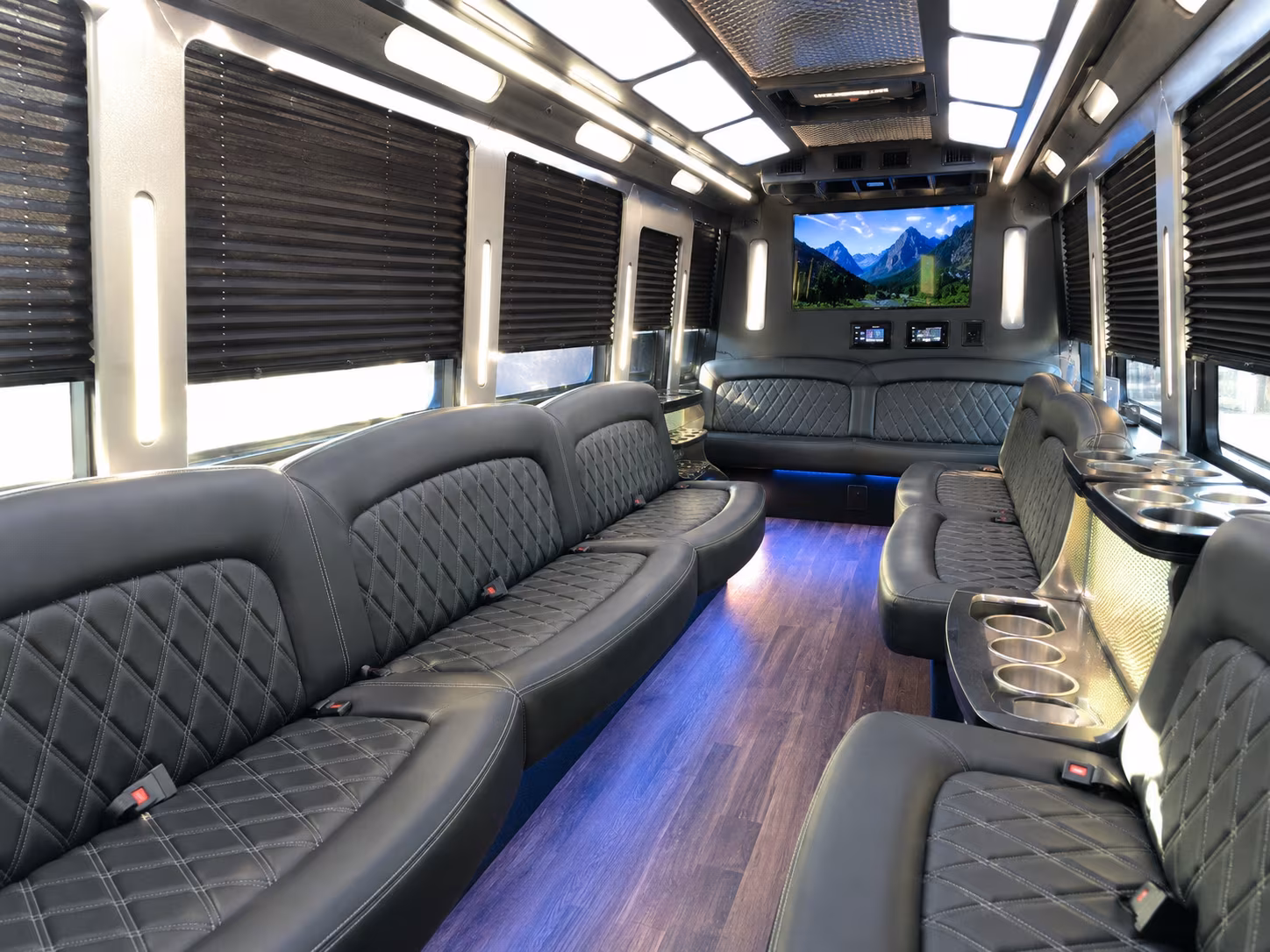 Maitland Concert & Music Festival Transportation party bus exterior