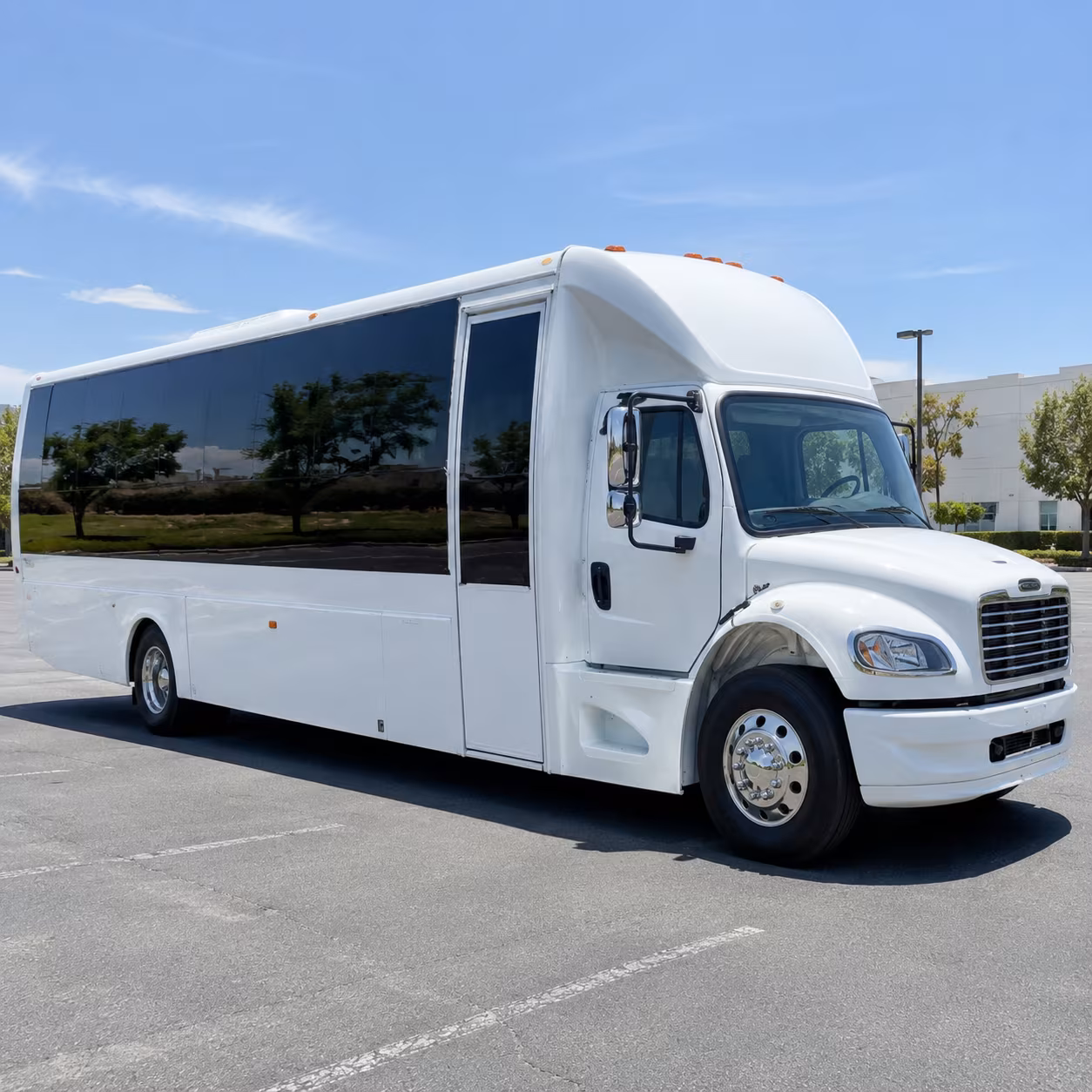 Maitland Prom & Homecoming Transportation party bus exterior