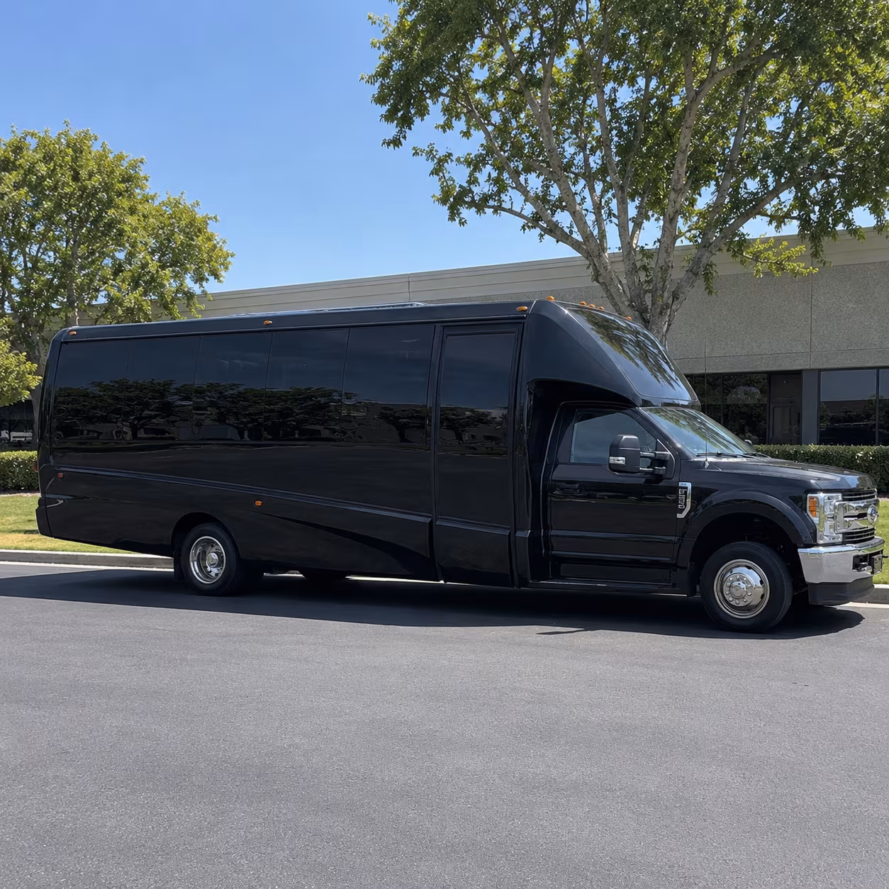 Maitland Sporting Event Transportation party bus exterior