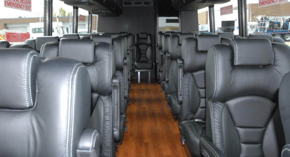 Maitland 20 Passenger Minibus Interior