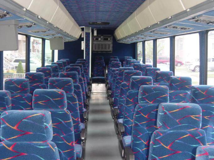 Daytona Beach 35 Passenger Shuttle Bus Interior