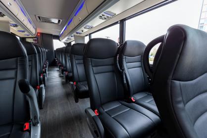 Melbourne 45 Passenger Mini Coach Interior