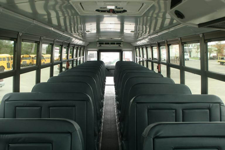 Daytona Beach 47 Passenger School Bus Interior