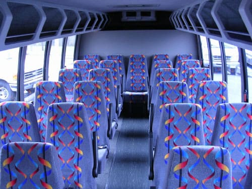 Palm Coast 15-35 Passenger Minibuses Interior
