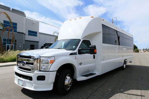 Clermont 25 Passenger Limo bus
