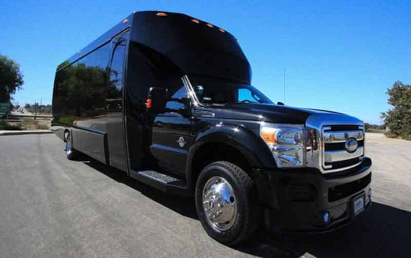 Palm Coast 30 Passenger Party Bus Black