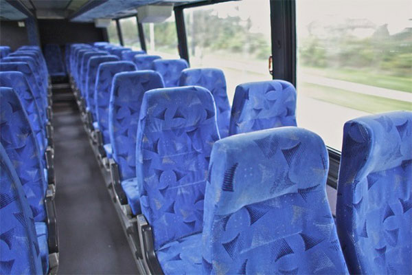 Palm Coast 56 Passenger Motor Coaches Interior